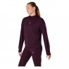 Asics Felpa Running Nagino Run Winter Dark Aubergine Donna