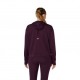 Asics Felpa Running Nagino Run Winter Dark Aubergine Donna