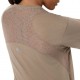 Asics T-Shirt Running Nagino Run Grigio Donna