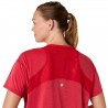 Asics T-Shirt Running Nagino Run Rosso Donna