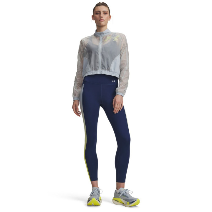 Under Armour Tight Running Ua Velociti Ankle Blu Giallo Donna
