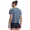 Under Armour T-Shirt Running Ua Velociti Blu Wind Donna