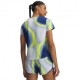 Under Armour T-Shirt Running Ua Velociti Pro Nero Navy Argento Donna