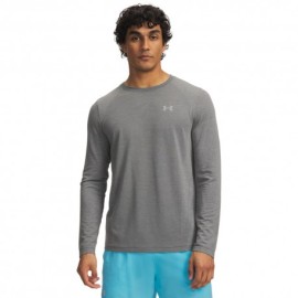 Under Armour Maglia Running Wool Ua Run Grigio Uomo