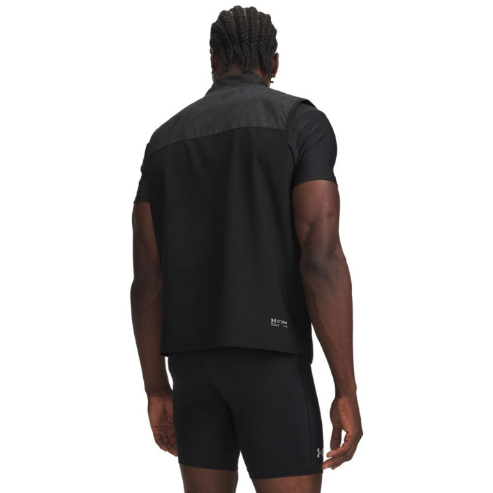 Under Armour Gilet Running Ua Velociti Cstorm Ultimate Nero Uomo