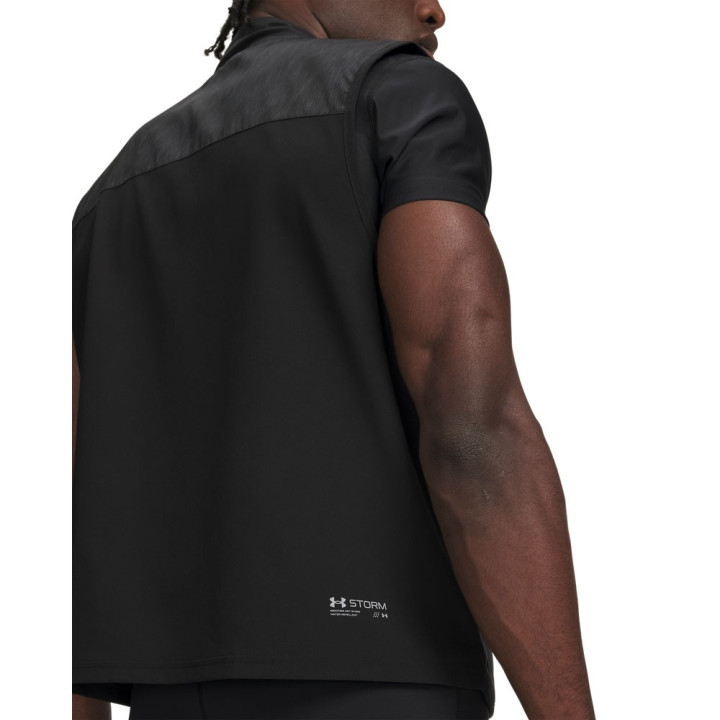 Under Armour Gilet Running Ua Velociti Cstorm Ultimate Nero Uomo