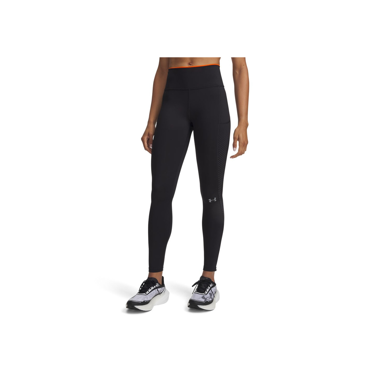 Under Armour Donna Nero Calzamaglia Velociti Cold Weather Da Ultimate / Riflettente M - Immagine 2