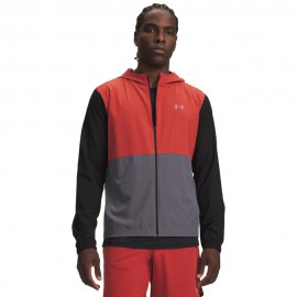 Under Armour Giacca Running Ua Velociti Hooded Ultimate Nero Uomo