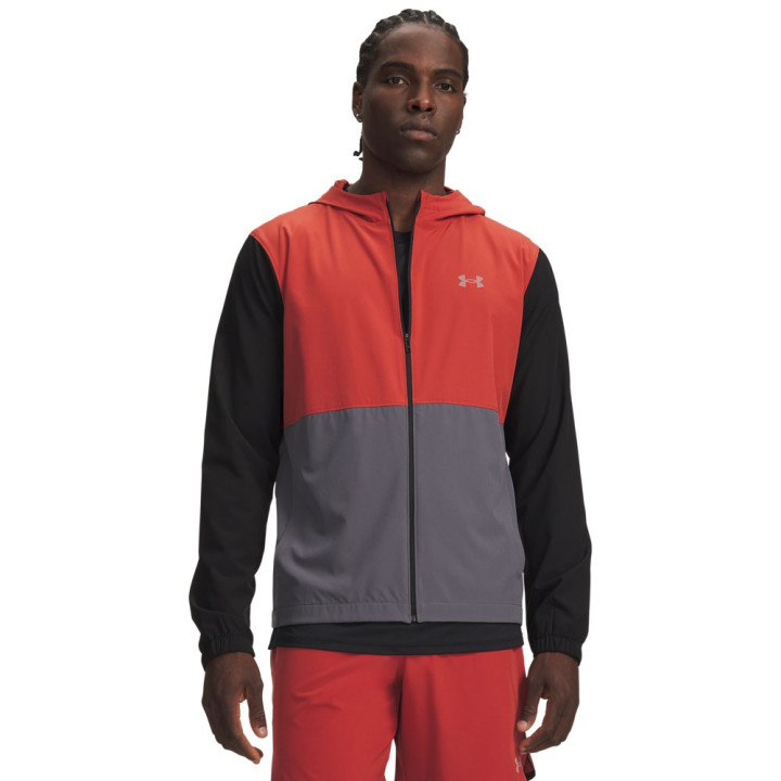 Under Armour Giacca Running Ua Velociti Hooded Ultimate Nero Uomo