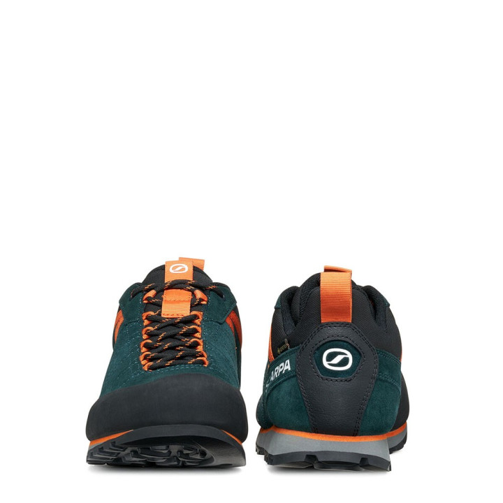 Scarpa Crux 2 GORE-TEX Petrol Rust Arancio - Scarpe Hiking Uomo