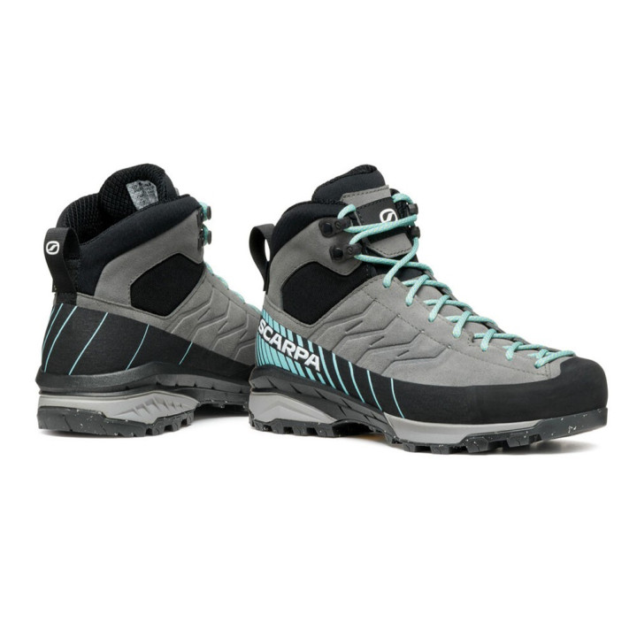 Scarpa Mescalito Trk 2 GORE-TEX Midgray Aqua - Scarpe Trekking Donna