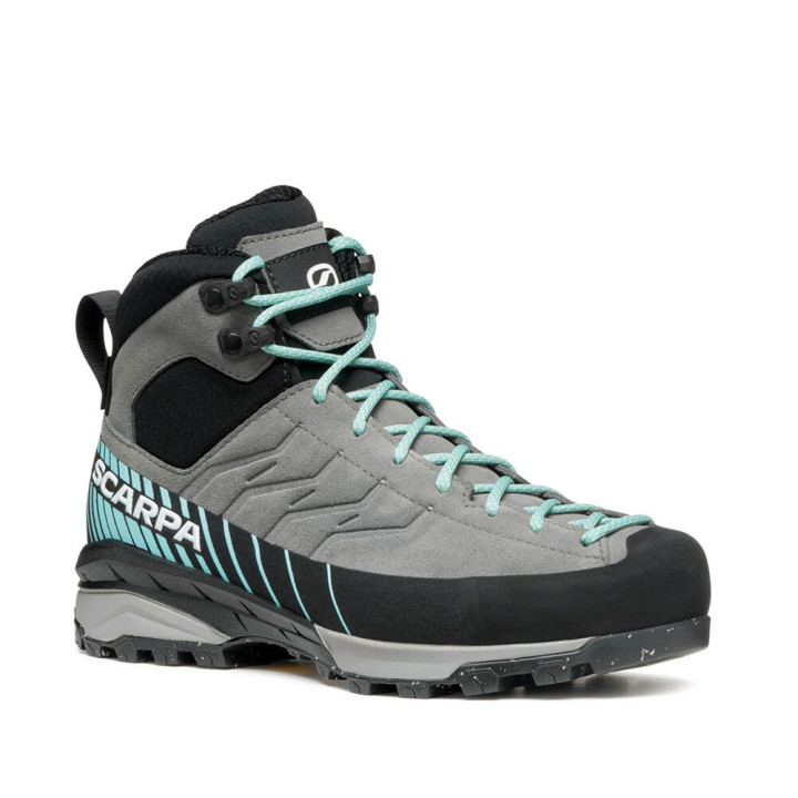 Scarpa Mescalito Trk 2 GORE-TEX Midgray Aqua - Scarpe Trekking Donna