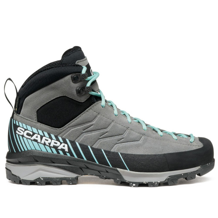 Scarpa Mescalito Trk 2 GORE-TEX Midgray Aqua - Scarpe Trekking Donna