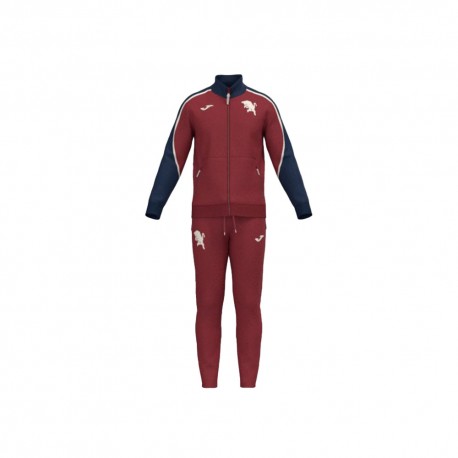 Joma Sport Tuta Calcio Torino Free Time Granata Bianco Bambino