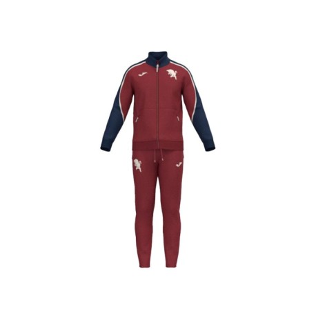 Joma Sport Tuta Calcio Torino Free Time Granata Bianco Uomo