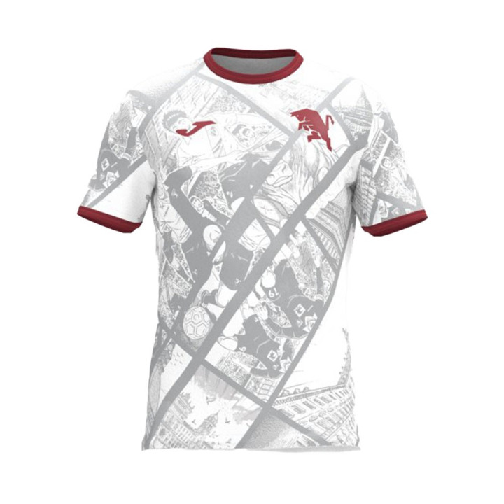 Joma Sport Maglia Calcio Torino Pre-Match Away 26 27 Grigio Granata Uomo