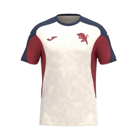 Joma Sport Maglia Maniche Corte Torino Training Bianco Granata Uomo