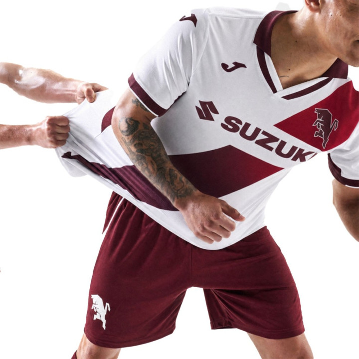 Joma Sport Maglia Calcio Torino Away 26 27 Bianco Granata Uomo