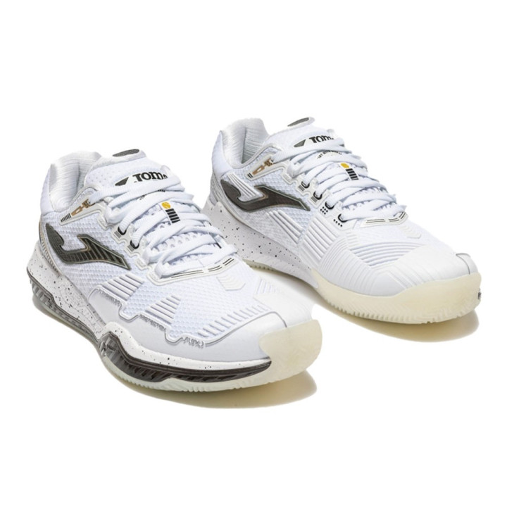Joma Sport Tennis Point Clay Bianco Grigio - Scarpe Tennis Uomo