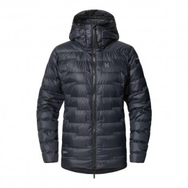 Haglofs Giacca Trekking Piuma Roc Flash Hood True Nero Donna