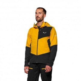 Salewa Felpa In Pile Ortles Pro Hd Oro Uomo