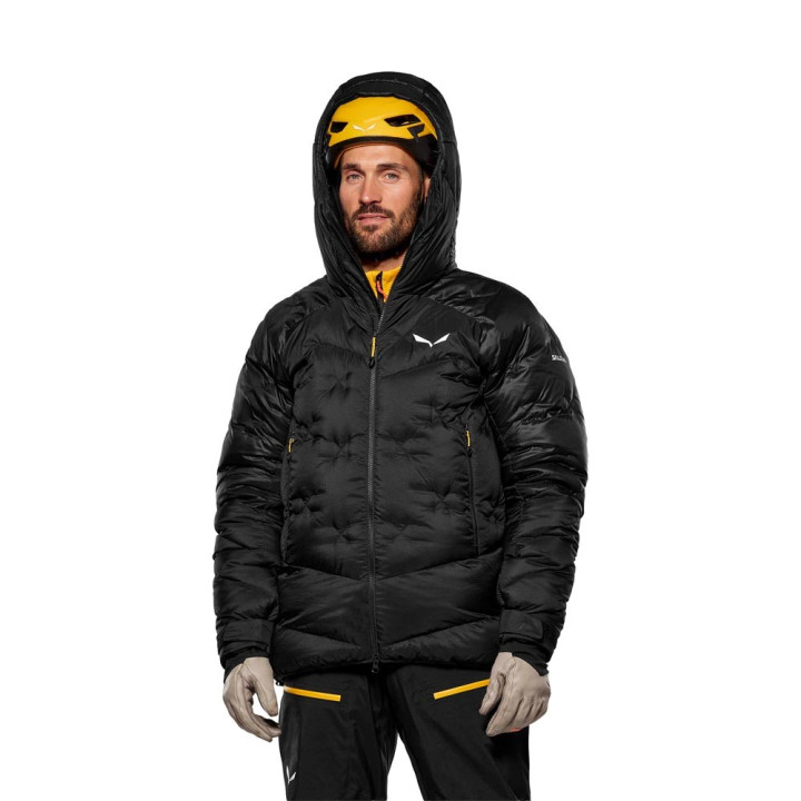 Salewa Giacca Trekking Piuma Heavy Rds Dwn Pro Nero Out Uomo