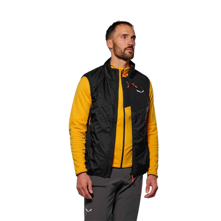 Salewa Gilet Trekking Ortles Hyb Tw Air Nero Out Uomo