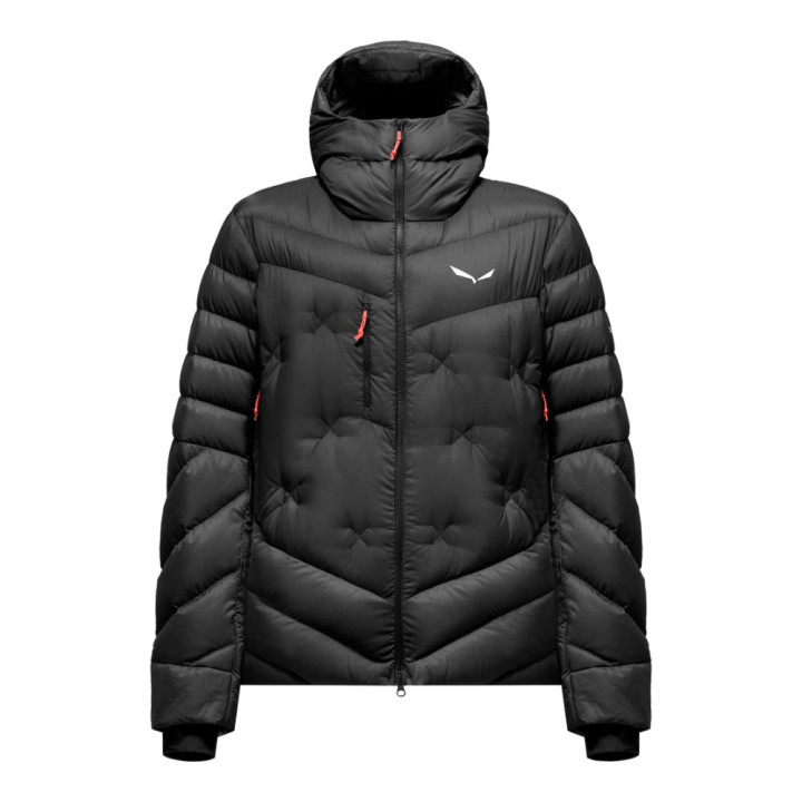 Salewa Giacca Trekking Piuma Ortles Med 4 Rds Nero Out Uomo