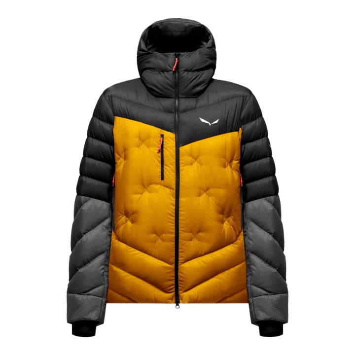Salewa Giacca Trekking Piuma Ortles Med 4 Rds Oro Uomo