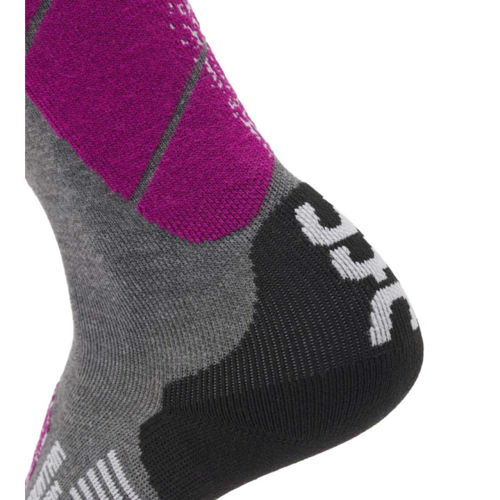 Uyn Calze All Mountain Medium Grigio Melange Purple Donna