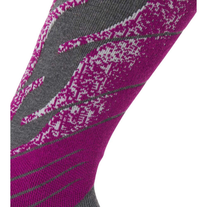 Uyn Calze All Mountain Medium Grigio Melange Purple Donna