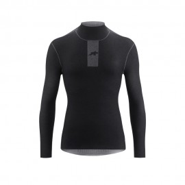 Assos Maglia Ciclismo Equipe Winter Skin Layer P1 Nero Series Uomo