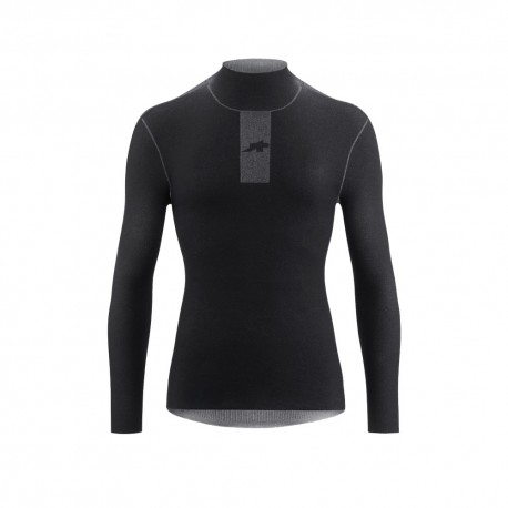 Assos Maglia Ciclismo Equipe Winter Skin Layer P1 Nero Series Uomo