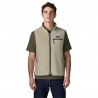 Patagonia Gilet Trekking Retro Pile Trekking Pelican Canopy Verde Uomo
