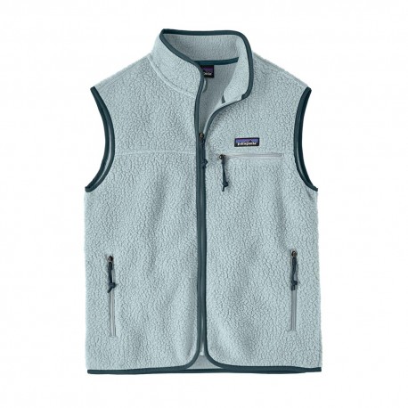 Patagonia Gilet Trekking Retro Pile Trekking Virtually Blue Donna