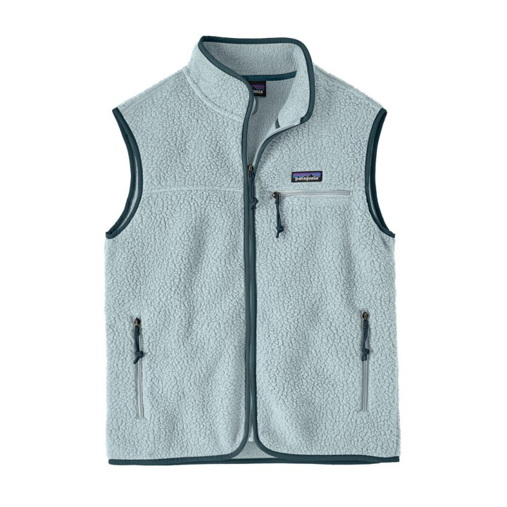 Patagonia Gilet Trekking Retro Pile Trekking Virtually Blue Donna