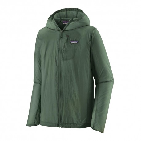 Patagonia Giacca Trekking Houdini Canopy Verde Uomo