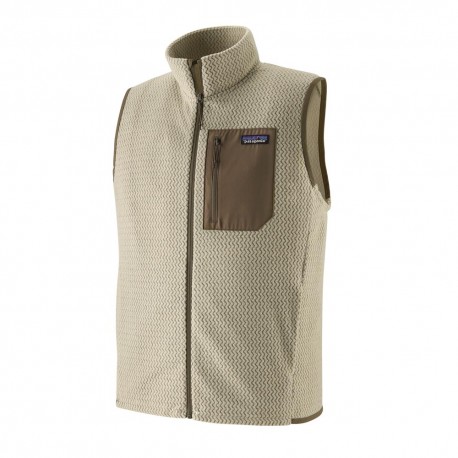 Patagonia Gilet Trekking R1 Air Nero Uomo