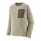 Patagonia Felpa In Pile R1 Air Crew Pelican Uomo