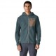Patagonia Felpa In Pile R1 Air Full-Zip Hoody Summit Blue Uomo
