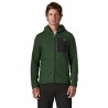 Patagonia Felpa In Pile R1 Air Full-Zip Hoody Treeline Verde Uomo