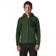 Patagonia Felpa In Pile R1 Air Full-Zip Hoody Treeline Verde Uomo