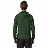 Patagonia Felpa In Pile R1 Air Full-Zip Hoody Treeline Verde Uomo