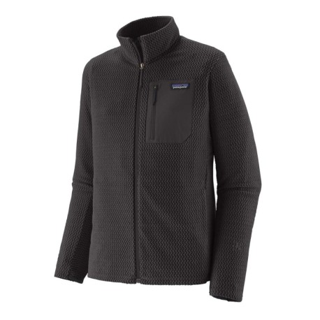 Patagonia Felpa In Pile R1 Air Nero Uomo