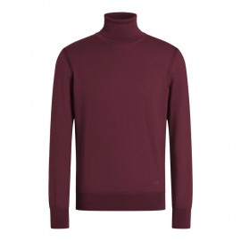 Hamaki-Ho Maglia Maniche Lunghe Dolcevita Bordeaux Uomo