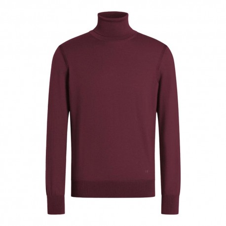 Hamaki-Ho Maglia Maniche Lunghe Dolcevita Bordeaux Uomo