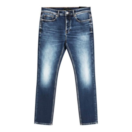 Hamaki-Ho Jeans 5 Tasche Blu Uomo