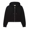 Calvin Klein Felpa Con Cerniera Monogram Nero Donna