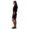 Calvin Klein Maglia Maniche Lunghe Girocollo Monogram Nero Donna