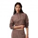 Calvin Klein Felpa Con Cappuccio Monogram Grigio Donna